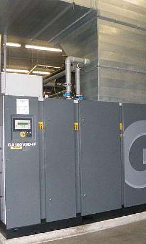 Aluguel de compressor de parafuso industrial Aluguel de compressor de parafuso industrial