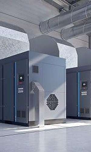 Locação de compressor de parafuso Atlas Copco Locação de compressor de parafuso Atlas Copco