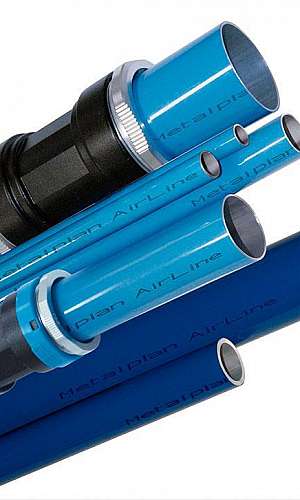 Tubulação para ar comprimido Tubulação para ar comprimido