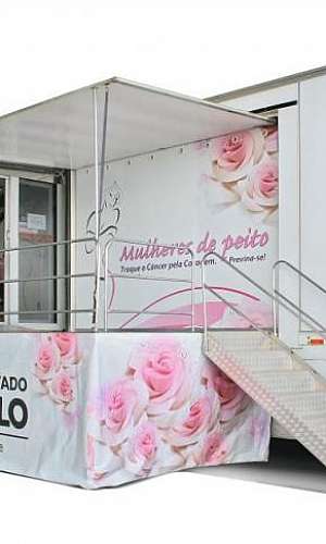 Unidade móvel de saúde em SP Unidade móvel de saúde em SP